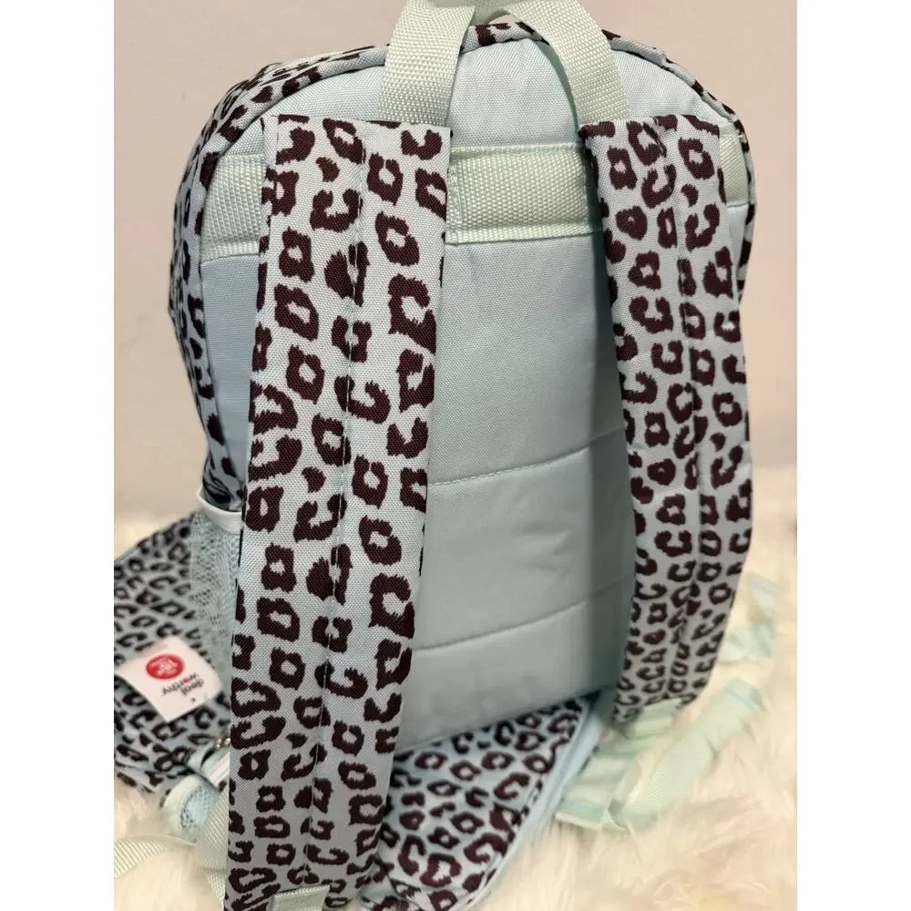 Dealworthy Cheetah Animal Print Backpack 23L Laptop Bag Student Studious‎ Zipper